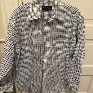 Blue Checkered Men's Shirt